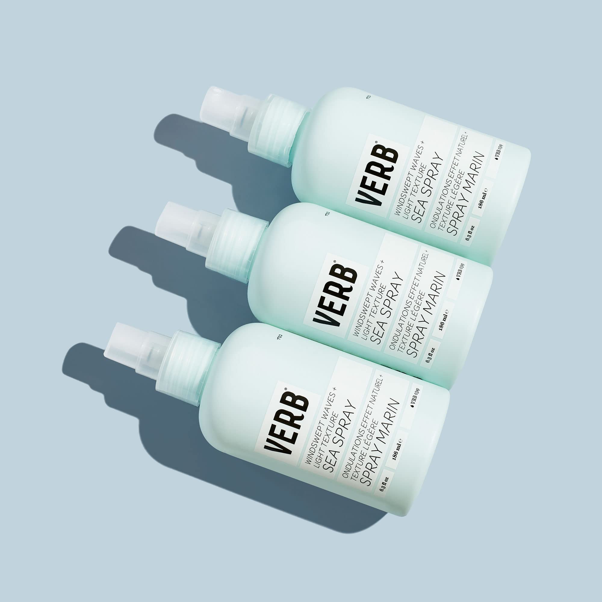 VERB Sea Salt Texturizing Spray, 6.3 fl oz - Beachy Waves & Volume for All Hair Types | Perfect for Summer, Vacations & Everyday Styling