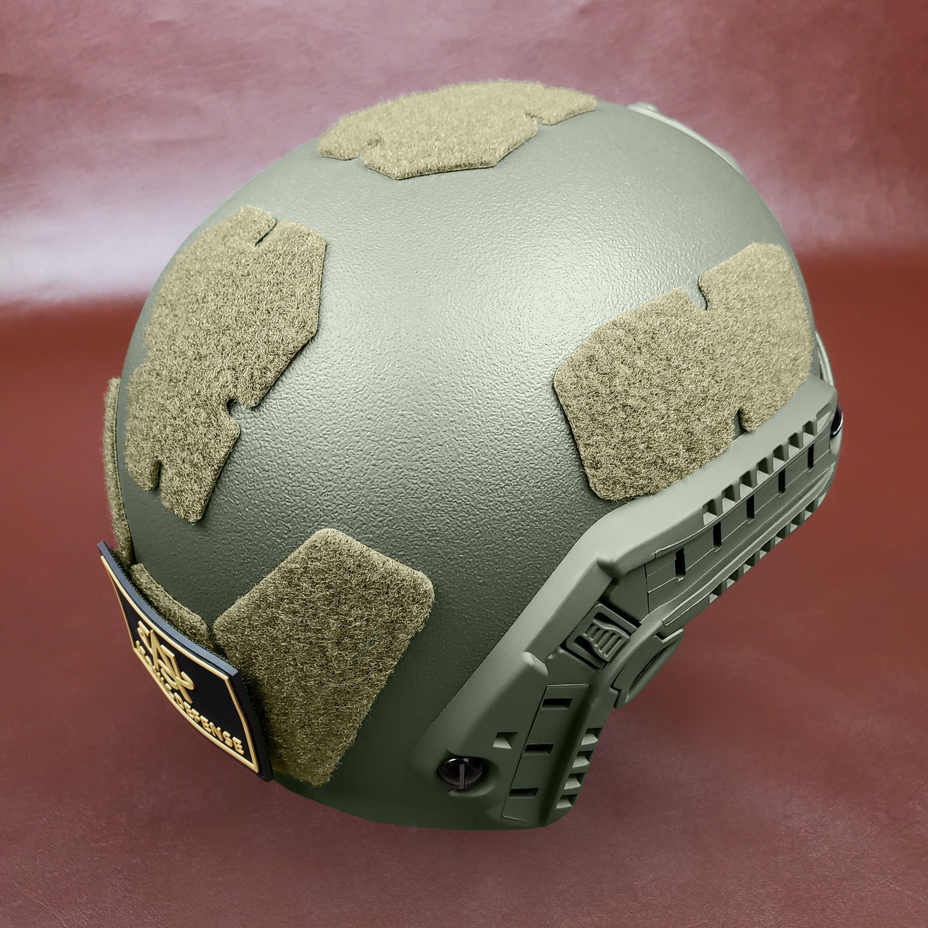 FAST High Cut Ballistic Helmet | NIJ Level IIIA+ Certified | Military & Tactical Protection | Tan, Black, Green | Perfect for SWAT, Law Enforcement & Airsoft