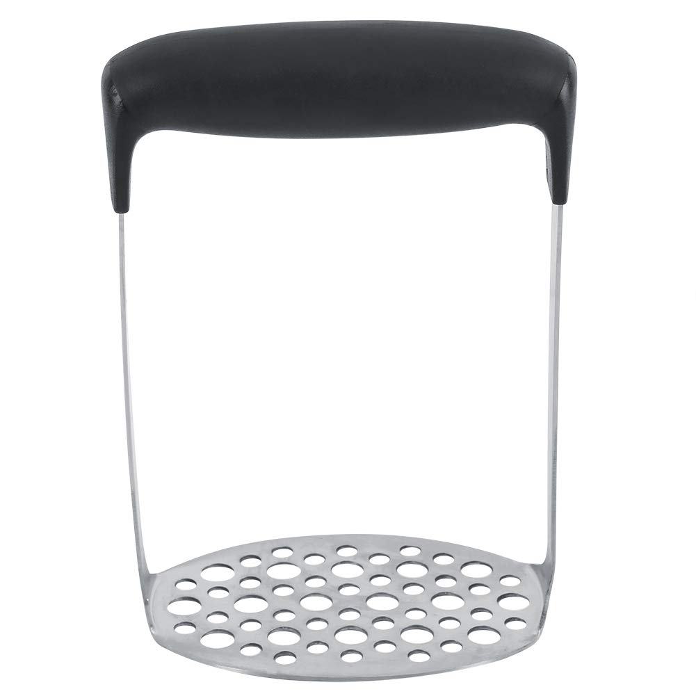 Premium Stainless Steel Potato Masher - Heavy Duty Kitchen Tool for Mashing Potatoes, Vegetables & Fruits | Dishwasher Safe Food Grade Utensil for Baby Food, Sweet Potatoes & Cooking | Ideal for Home Chefs, Parents & Meal Prep