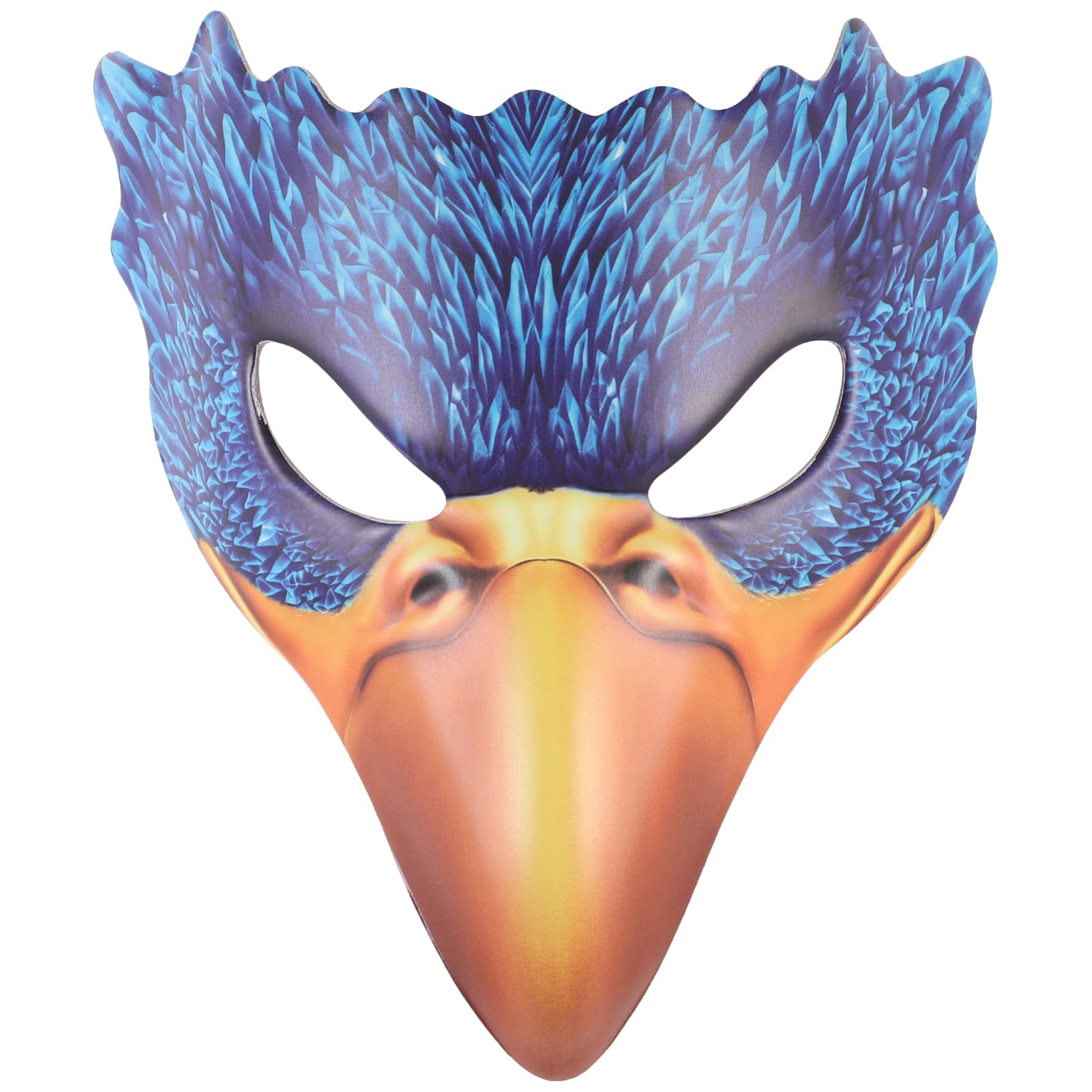 PRETYZOOM Halloween Mask - Long Nose Bird Beak Half Face Cover for Costume Parties, Masquerade Balls & Cosplay (Blue) | Perfect for Halloween, Carnival, Theatrical Performances & Renaissance Fairs