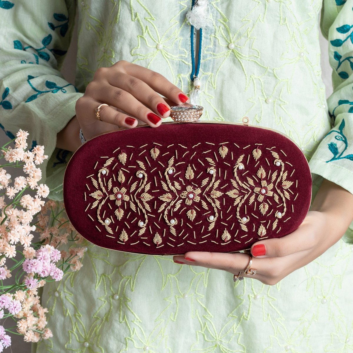 CB 137 Maroon - Premium Quality Handbag for Women | Stylish & Durable Crossbody Bag for Work, Travel & Everyday Use