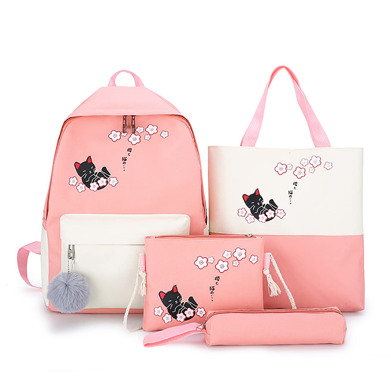 Pink School Backpack for Teen Girls - Perfect for Middle School & Daily Use