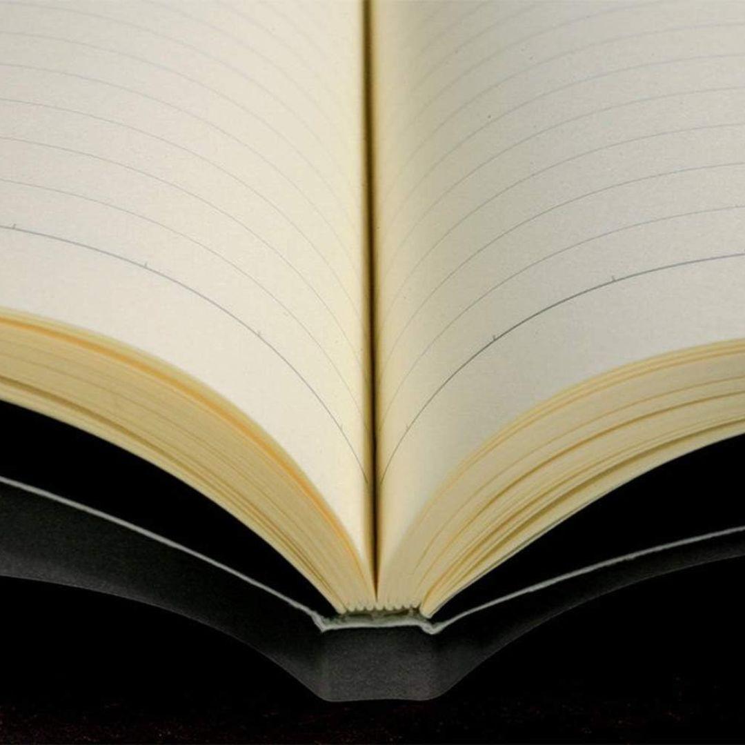 Monokaki N1 Semi B5 Notebook - 160 Pages, 9mm Lined Paper, Fountain Pen Friendly Journal for Writing & Note Taking - Perfect for Students, Office Work & Creative Projects