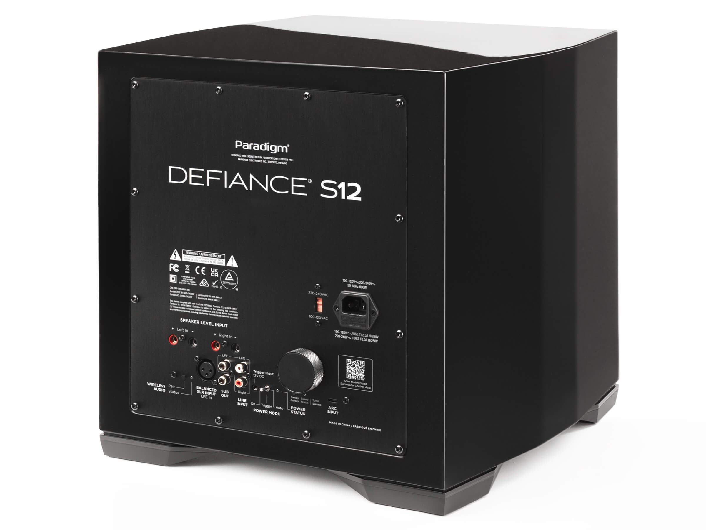 Paradigm Defiance S12 - High-Performance 12-Inch Car Subwoofer with Deep Bass | Perfect for Car Audio Systems & Home Theater Setups