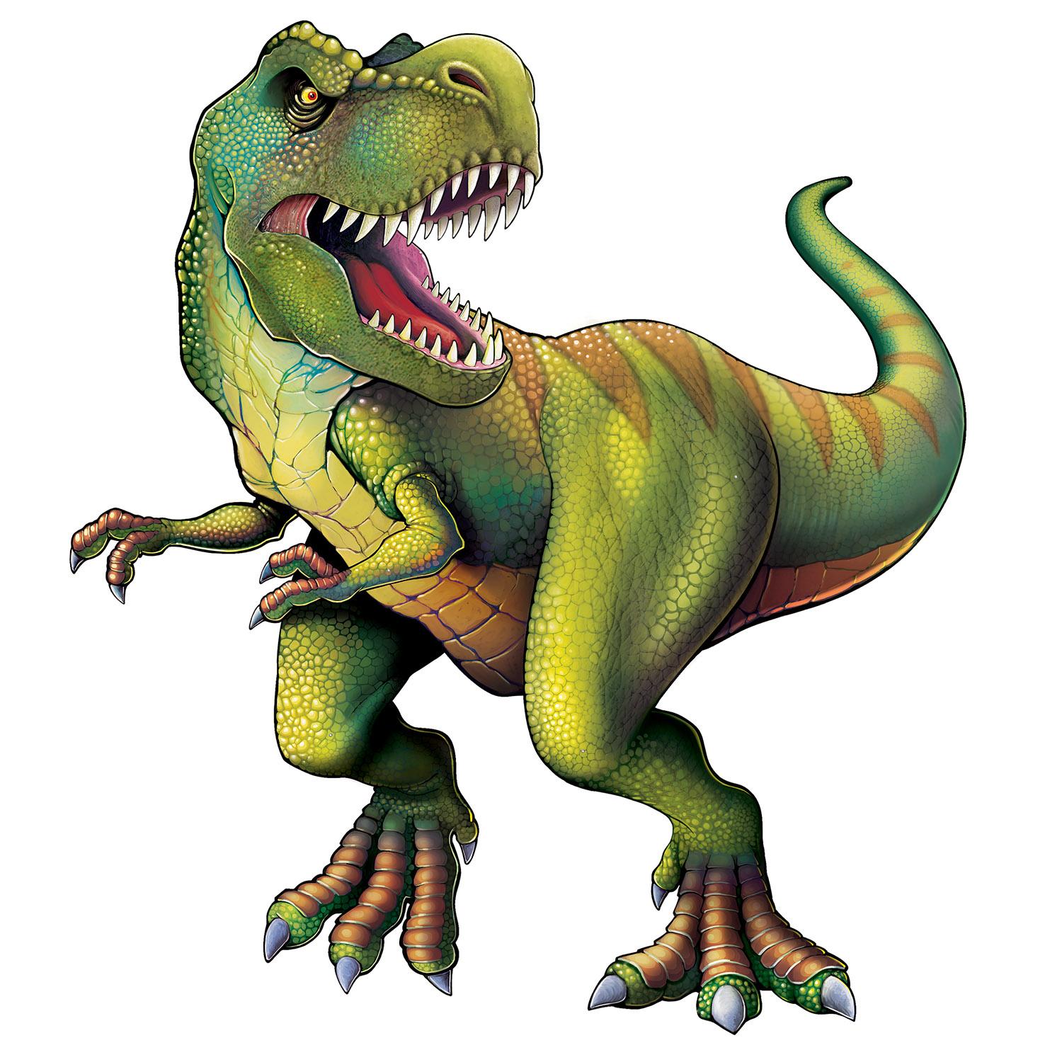 12 Pack Beistle Jointed Tyrannosaurus Dinosaur Party Decorations - Perfect for Birthday, Jurassic Theme Parties & Classroom Decor