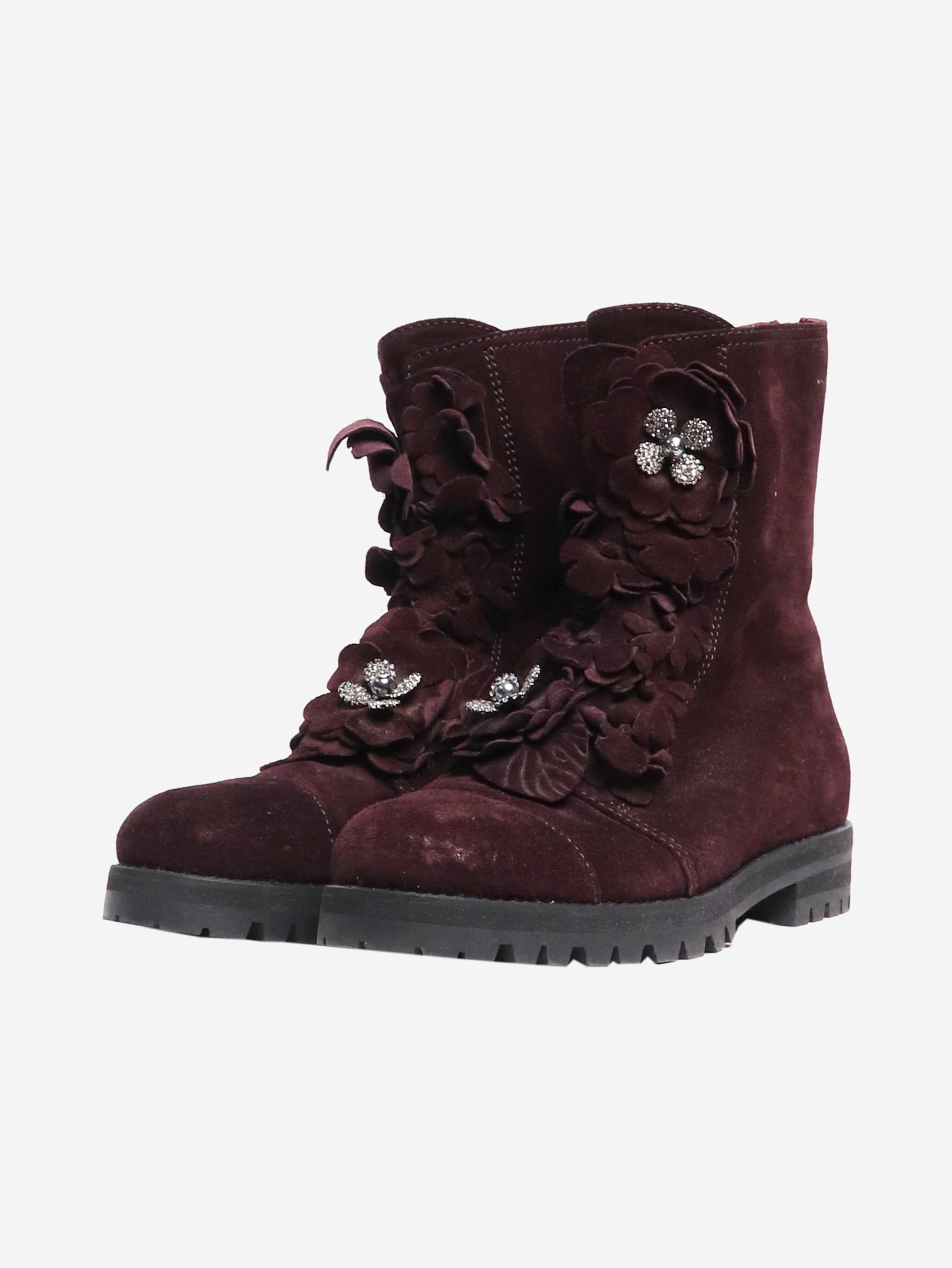 Brown Brighton Ankle Boots Women's Size EU 39.5 (US 9) - Comfortable & Stylish for Fall/Winter Fashion, Office Wear & Casual Outings