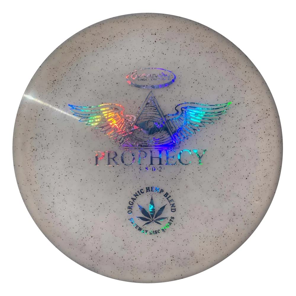 Gateway Disc Sports Diamond Hemp Prophecy Midrange Golf Disc - Premium Eco-Friendly Frisbee for Disc Golf Players (Colors Vary) | Perfect for Tournament Play & Backyard Practice