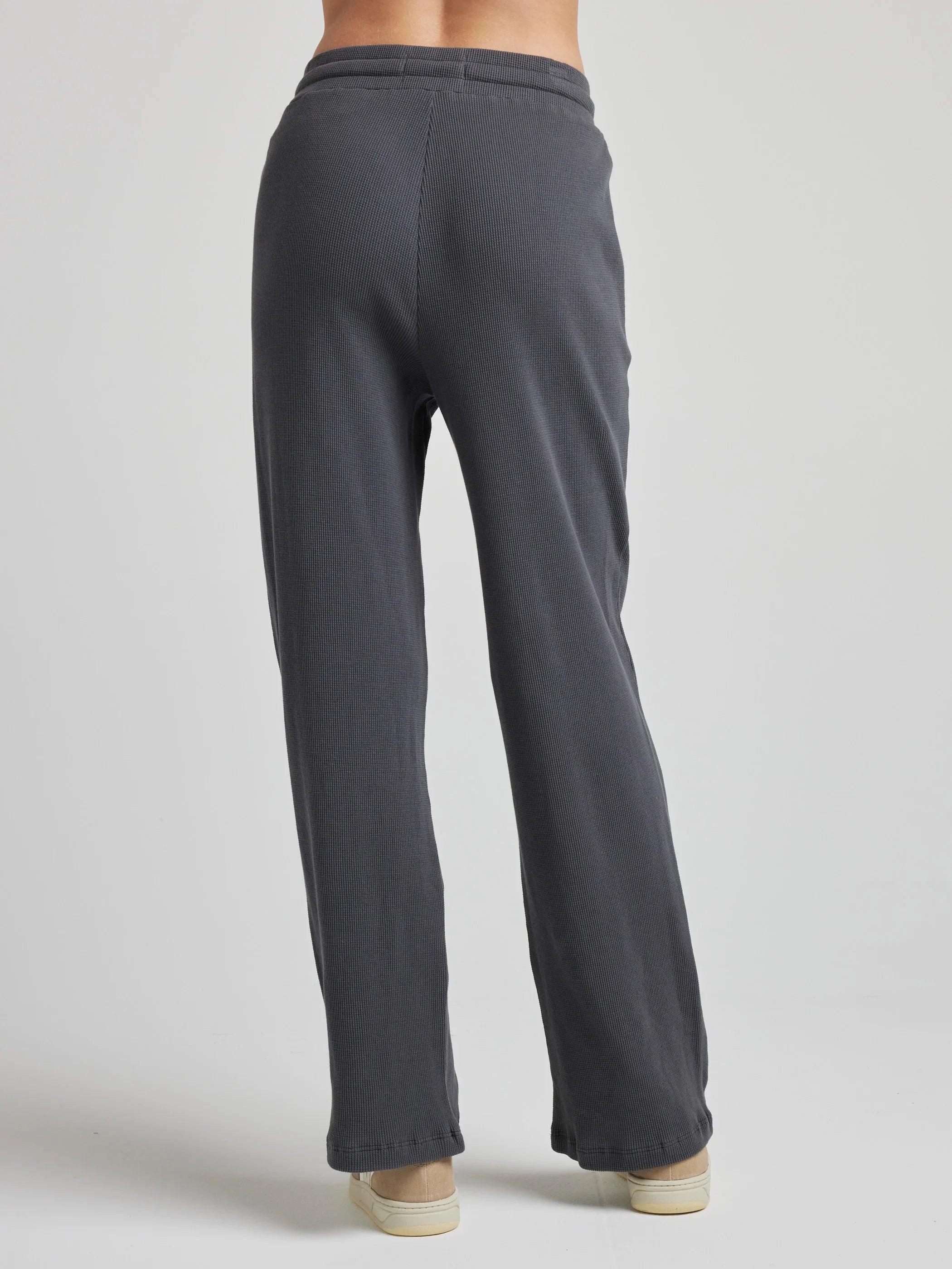 Men's Comfortable Drawstring Pants in Charcoal - Perfect for Lounge, Yoga, and Casual Wear
