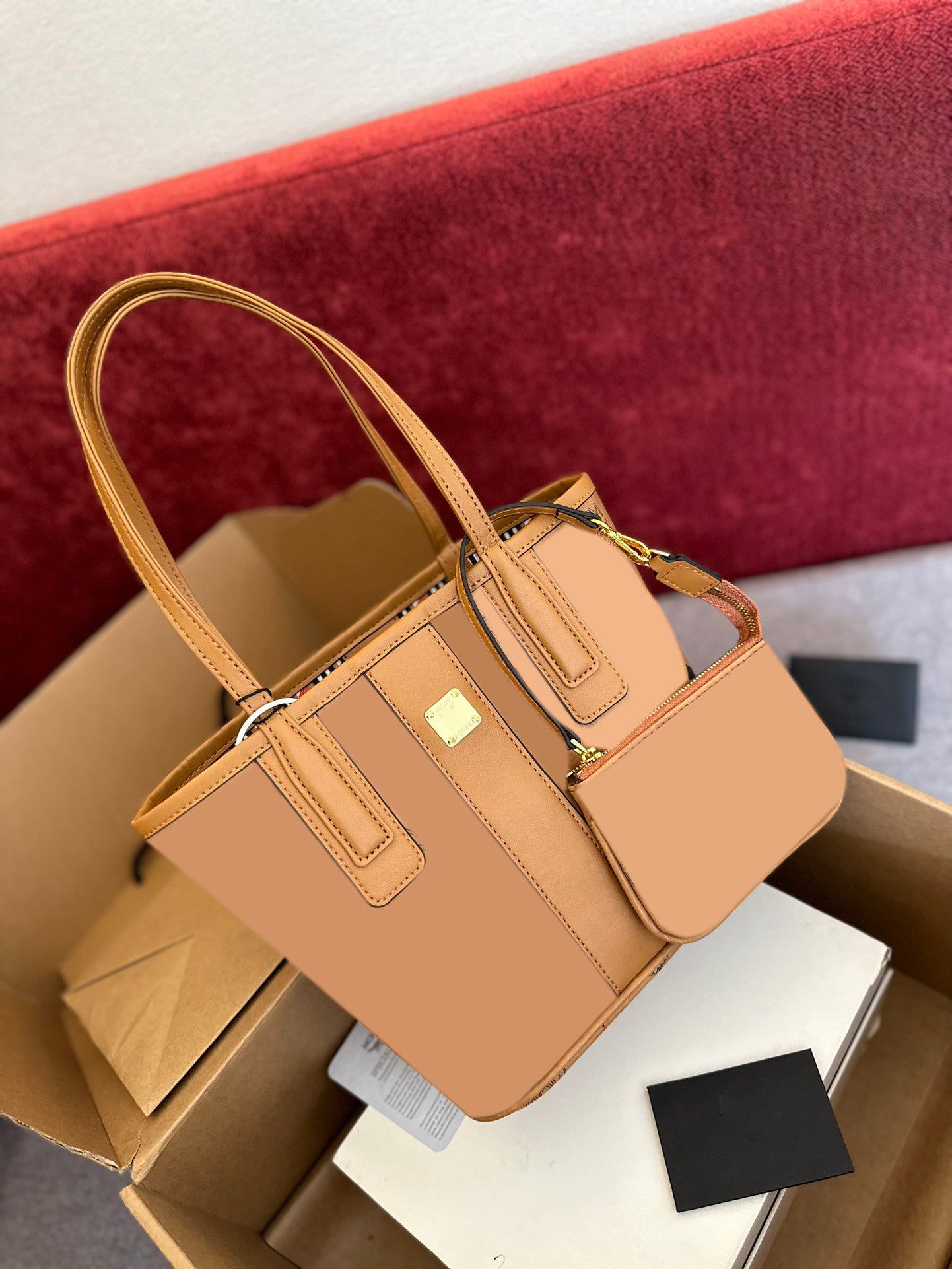 MCM Mini Tote Bag for Women - Stylish & Durable Crossbody Shoulder Bag - Perfect for Travel, Shopping & Everyday Use