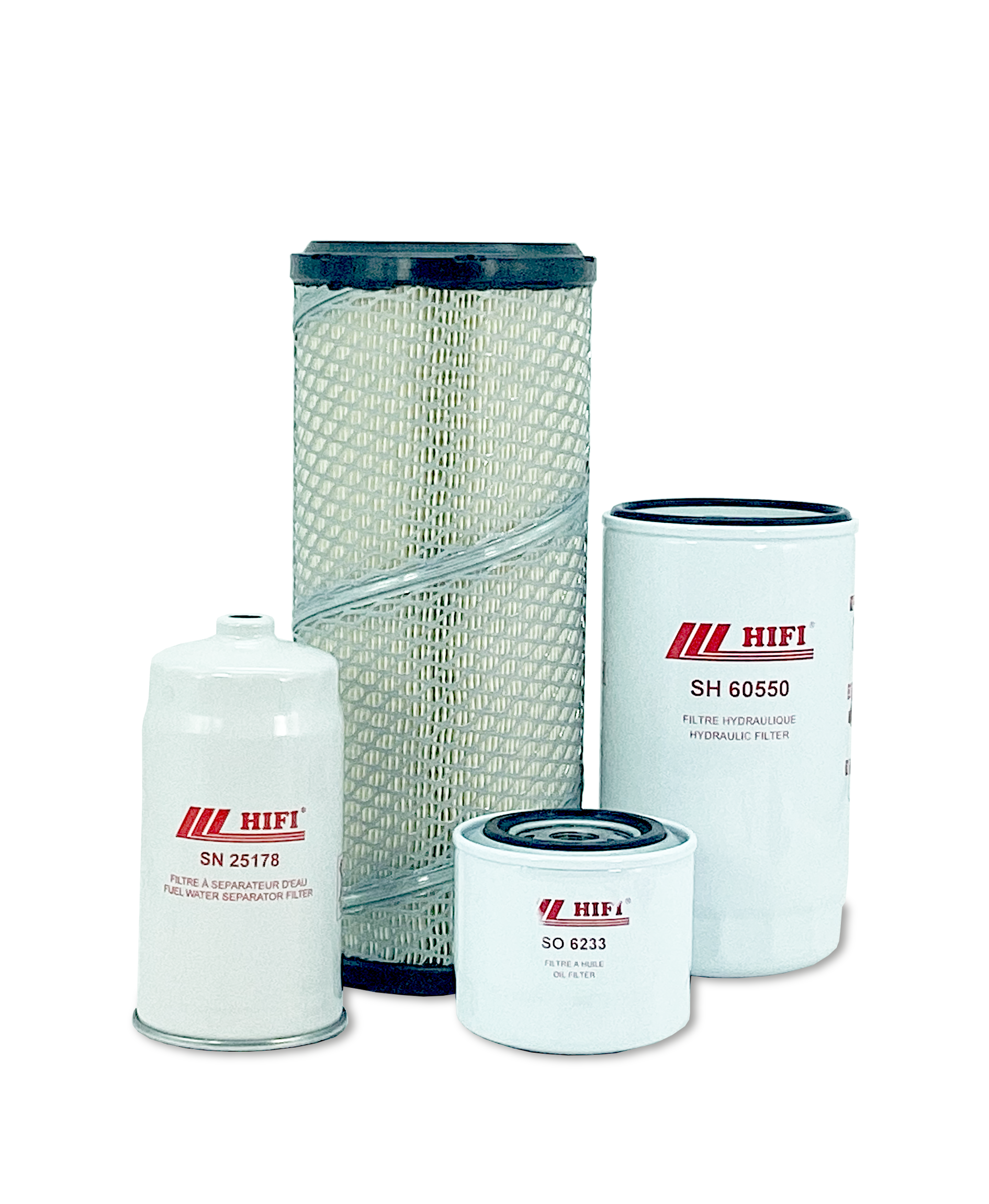 KIOTI DK5810 Tractor Maintenance Filter Kit - HERO® Replacement Air Oil Fuel Filters for Agricultural Equipment | Farm & Field Use