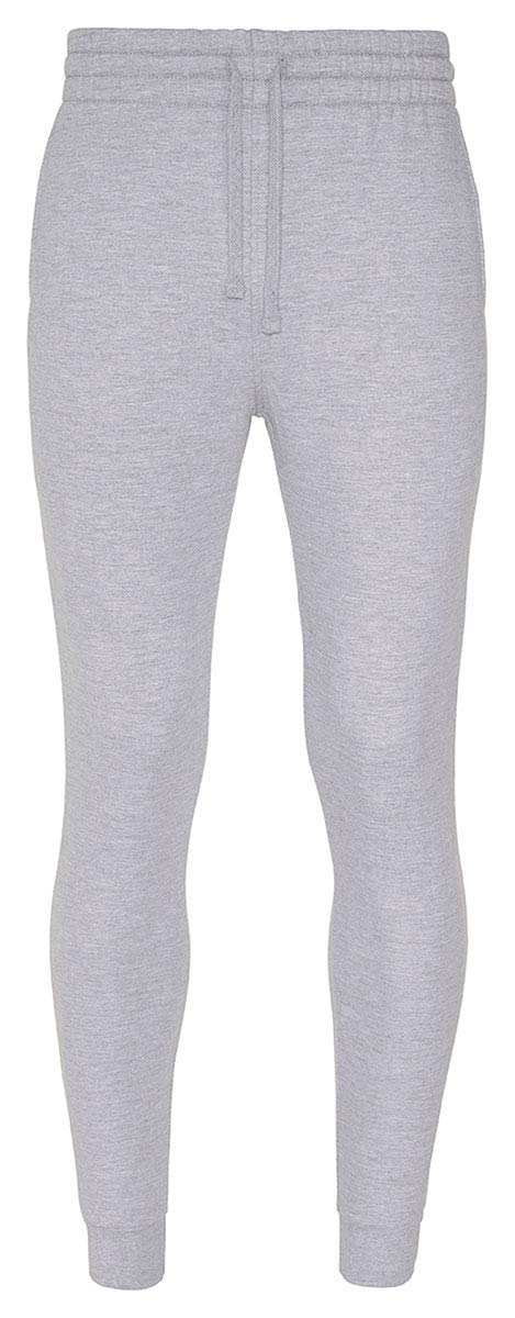 Men's Tapered Jogger Pants 2XL - Comfortable Athletic Sweatpants for Workout & Lounge - Heather Grey Casual Wear for Gym, Running & Everyday Use