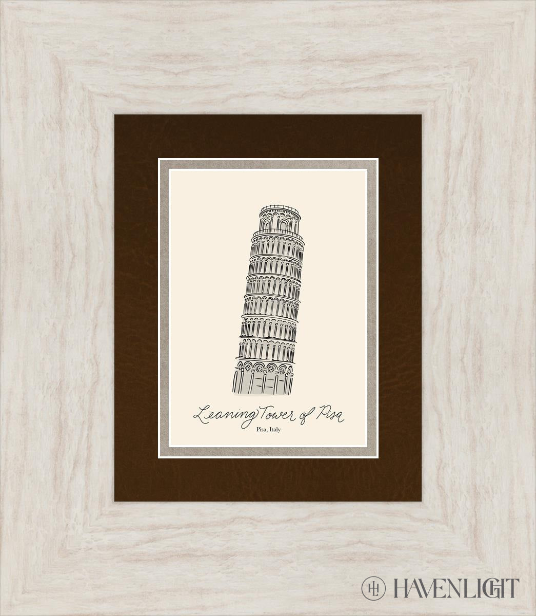 Leaning Tower of Pisa Replica - Mini Italian Landmark Souvenir for Home Decor, Office Desk Display & Travel Memorabilia