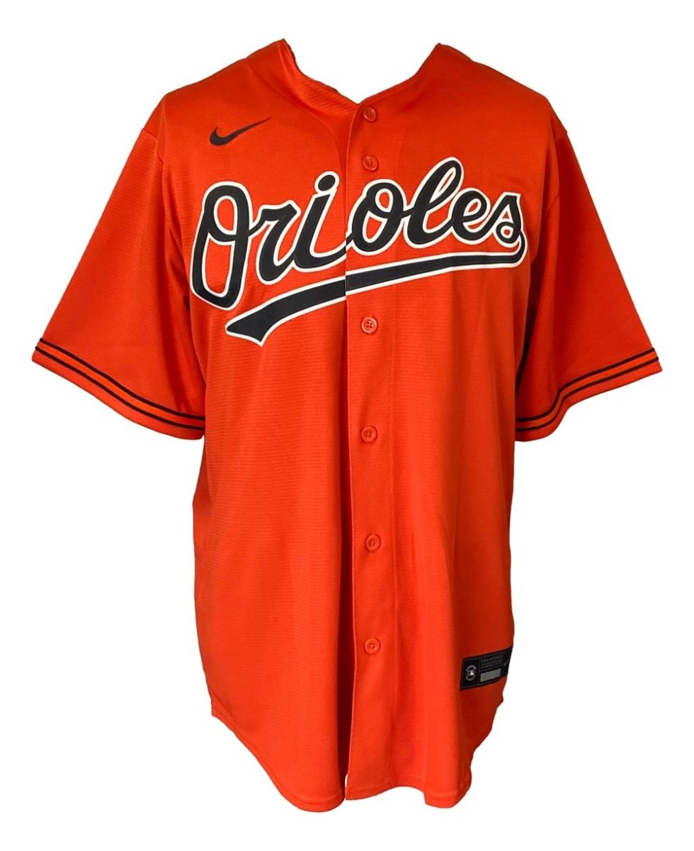 Adley Rutschman Autographed Baltimore Orioles Nike Replica Jersey - Official MLB Licensed Collectible for Baseball Fans & Memorabilia Enthusiasts - Perfect for Game Day, Display, or Gift Giving
