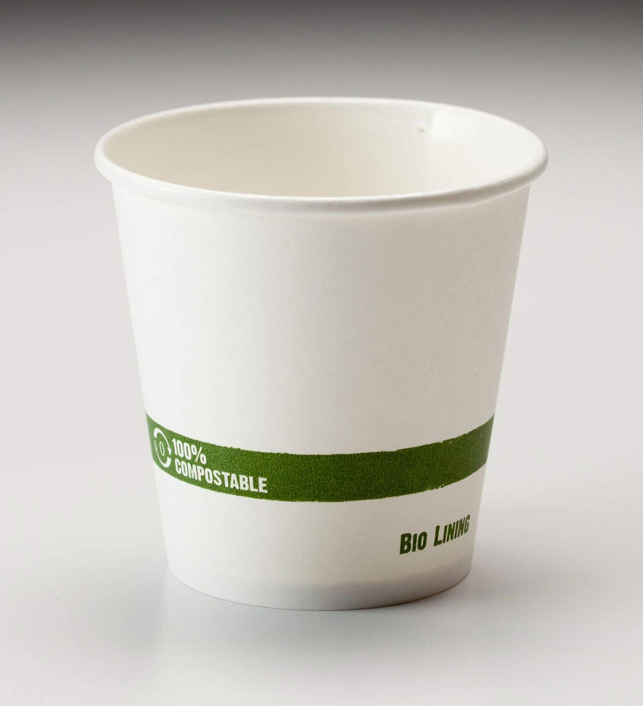 World Centric (CU-PA-10) 10 Oz. Compostable PLA Lined Hot Cups - Case of 1000 Eco-Friendly Disposable Coffee Cups for Cafes, Offices & Events | BPA-Free Biodegradable Drinkware