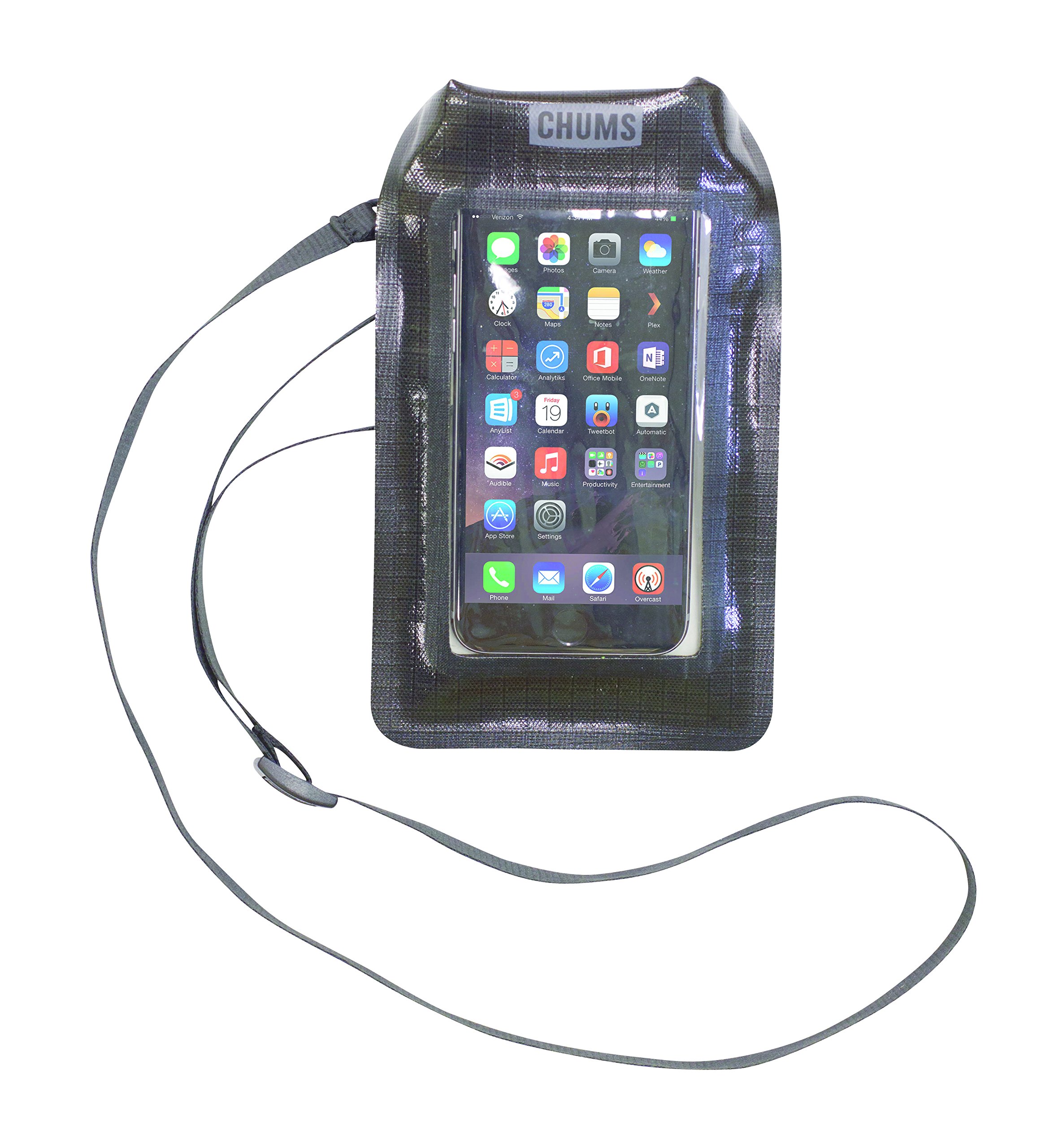 Chums Roll Top Waterproof Phone Pouch - IPX8 Dry Bag for iPhone, Samsung & Smartphones - Perfect for Beach, Swimming, Kayaking & Outdoor Activities
