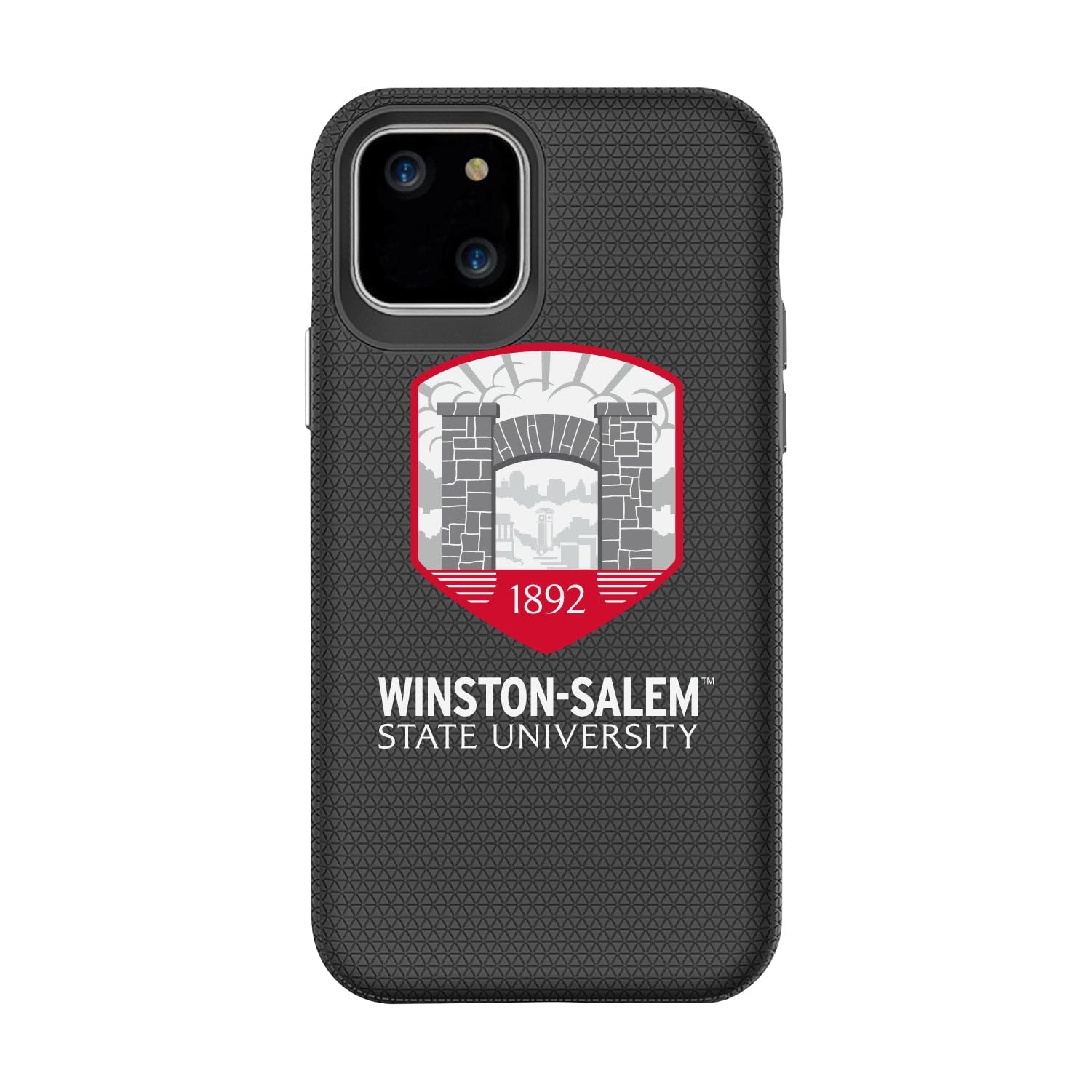 Durable OTM Essentials Phone Case for iPhone 13 Mini - Shockproof Hard Shell with Winston-Salem State University Design | Perfect for College Students, Daily Protection & School Spirit