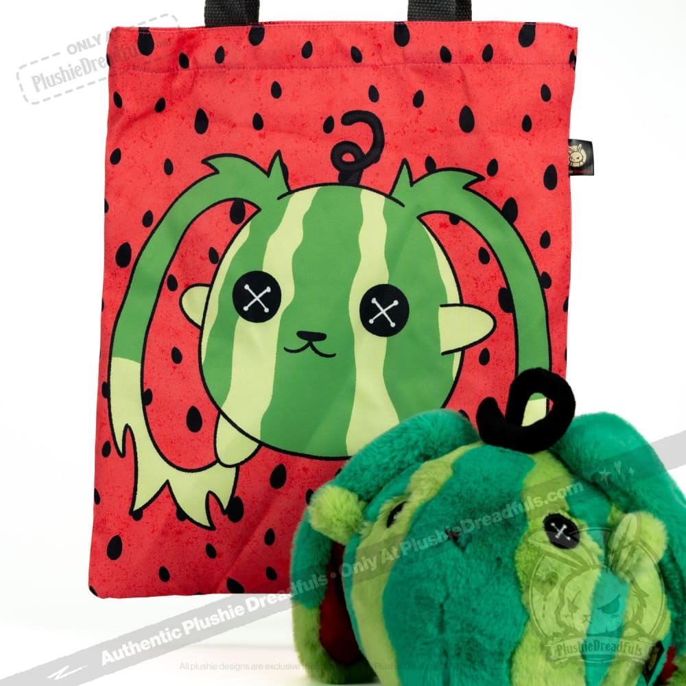 Plushie Dreadfuls Watermelon Rabbit Stuffed Animal Toy - Cute Soft Plush Bunny for Kids, Gift & Nursery Decor