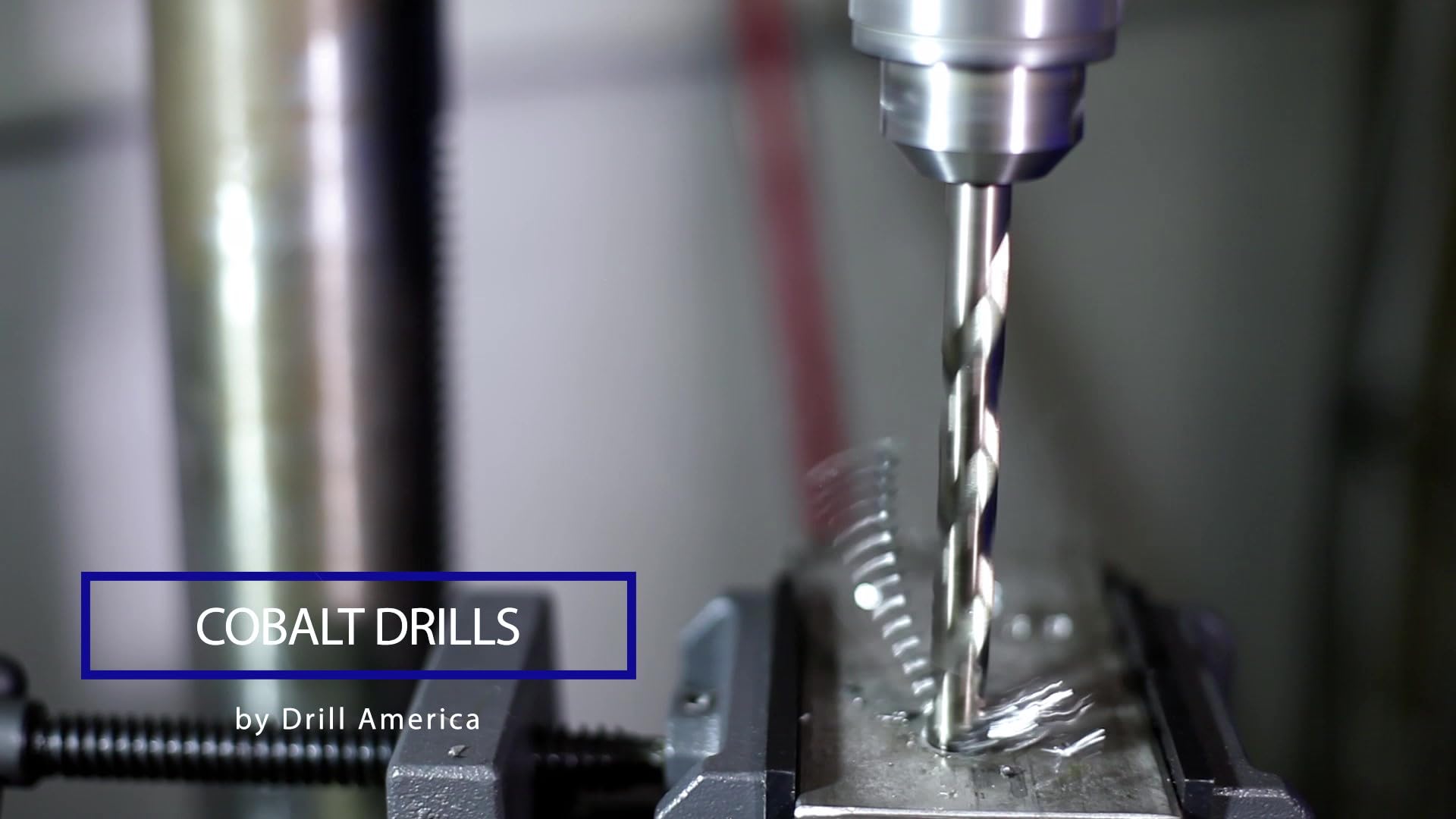 Drill America #39 Cobalt Drill Bit Set - 12-Piece DWDCO Series for Metal, Wood & Plastic Drilling - High Speed Steel Drill Bits for DIY & Professional Use