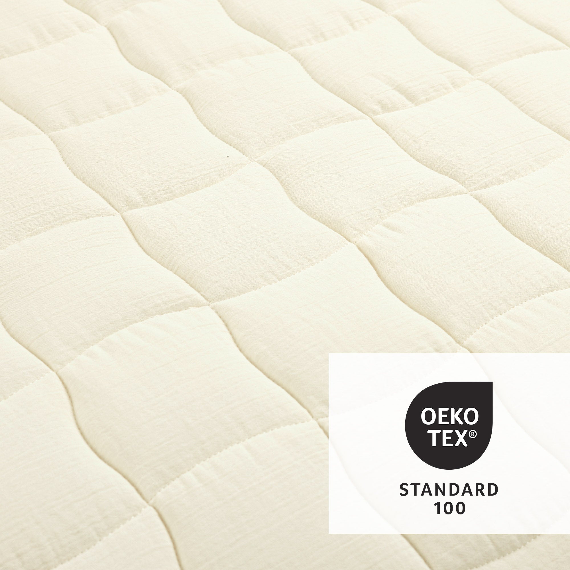 Premium 3-Piece Cloud Gauze Quilt Set - Soft & Breathable Bedding for All Seasons - Perfect for Cozy Nights, Guest Rooms & Vacation Homes