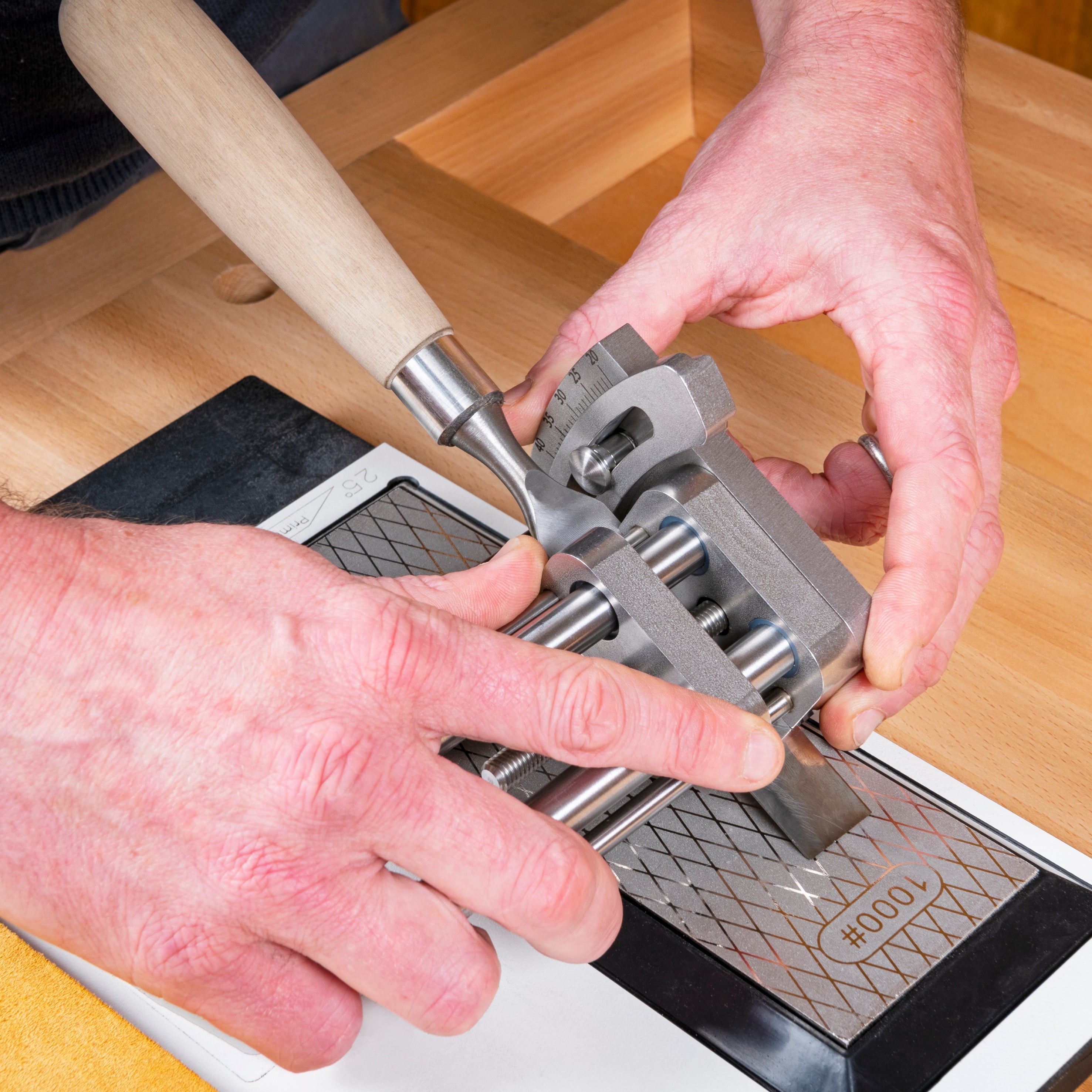 Professional Sharpening Station by Rider – Premium Knife & Tool Sharpener for Kitchen, Workshop & Outdoor Use