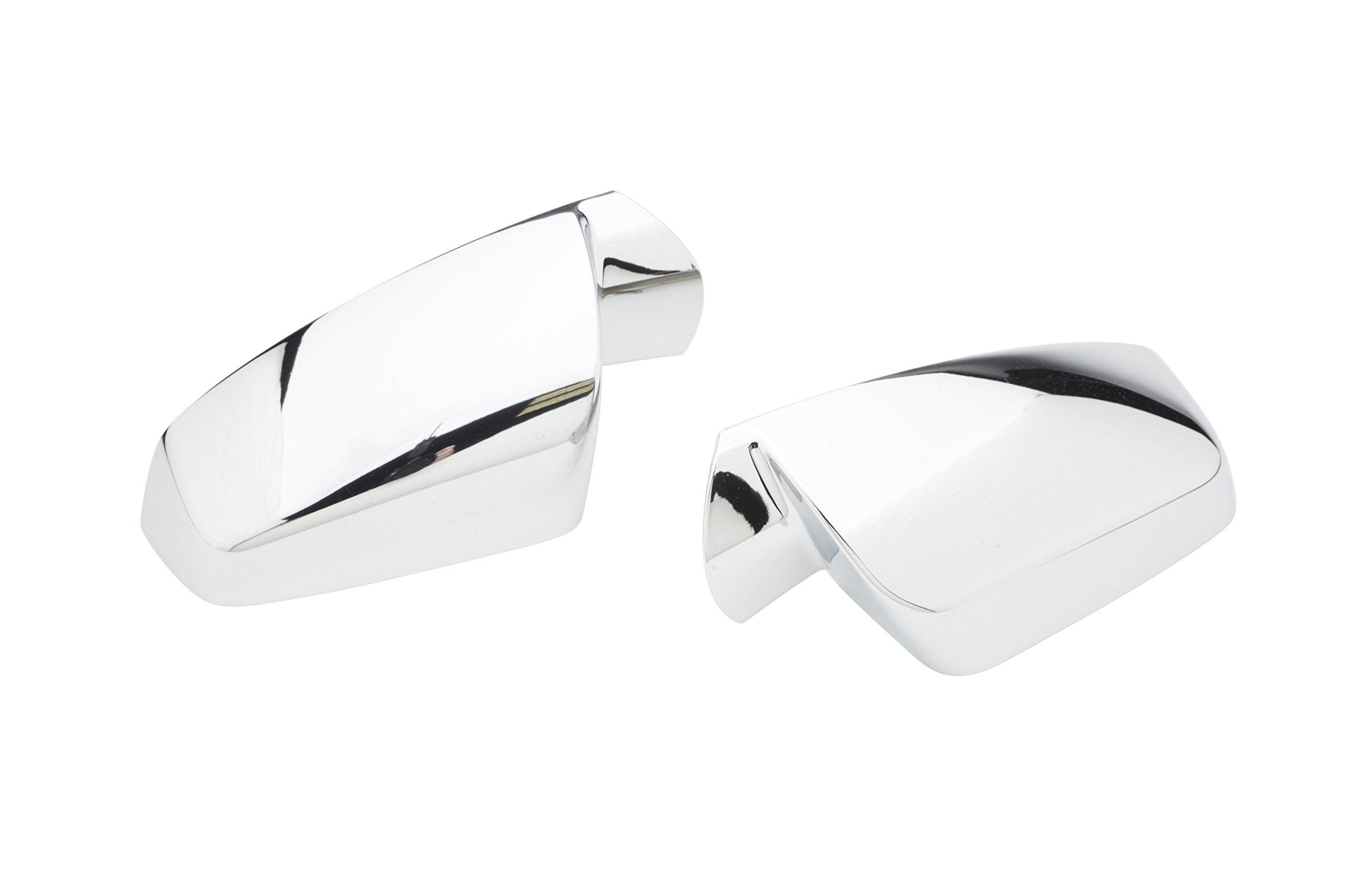 ACDelco GM Accessories 19212927 Chrome Outside Rearview Mirror Covers - Perfect for Chevy, GMC, Cadillac & Buick Vehicles - Enhances Style & Protection for Daily Driving & Car Shows