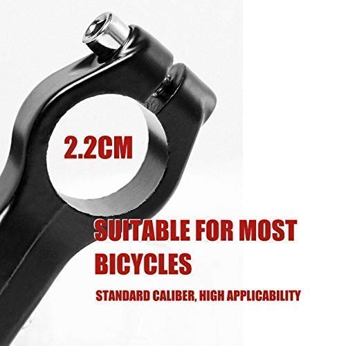 Premium Aluminum Alloy Bike Brake Levers - 2.2cm Diameter Black MTB Brake Handles for Mountain, Road & Folding Bikes | Durable Cycling Accessories for Commuting, Trail Riding & Urban Adventures