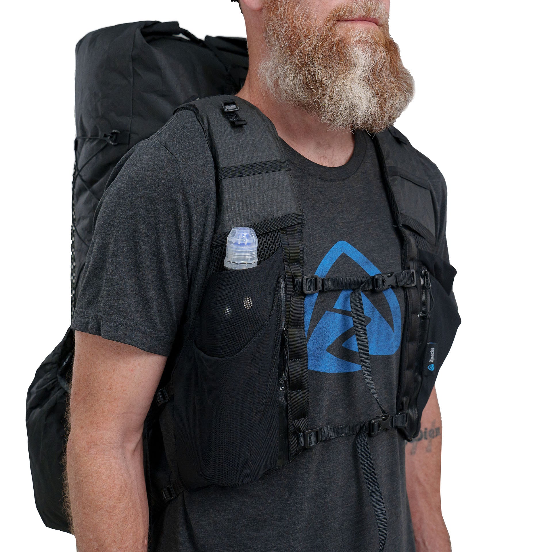 Super Nero Ultra 50L Waterproof Hiking Backpack - Lightweight Travel Backpack for Men & Women - Perfect for Camping, Trekking, and Outdoor Adventures