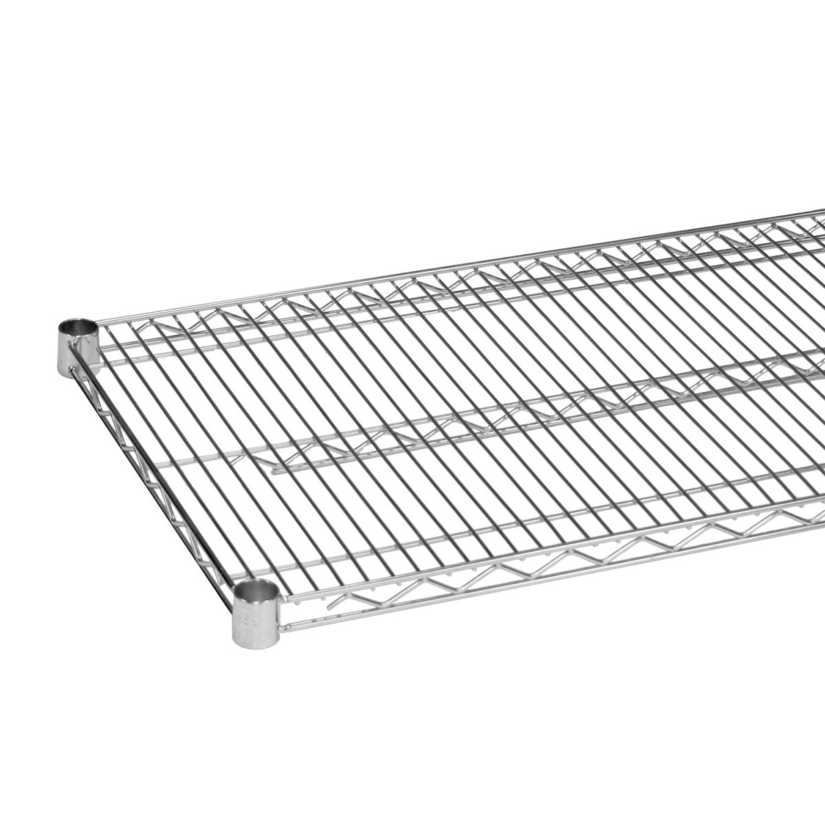 Economy CMSV1424 Chrome Wire Shelving - 14 x 24 Inches - Heavy Duty Storage Rack for Pantry, Garage & Commercial Use