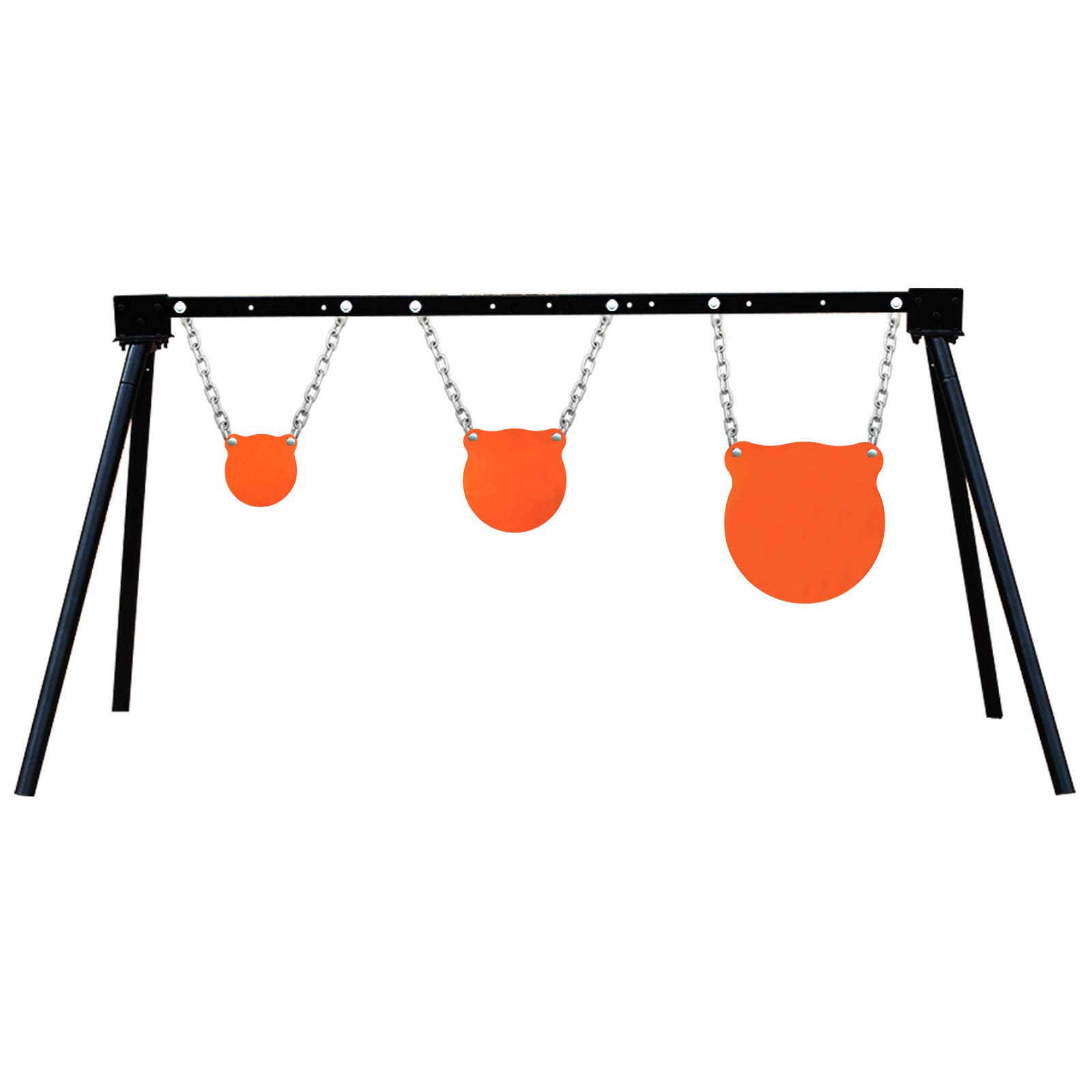 Highwild AR500 Steel Target Stand - Complete Shooting Target System Kit with 3 Targets for Outdoor Range Practice & Tactical Training