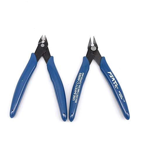 3D Printer Mini Pliers Set - 5pcs Electrical Wire Cutters, Cable Snips, Nipper Tools & Stripper Clamp for 3D Printing, DIY Projects & Home Repairs | Perfect for 3D Printer Maintenance, Jewelry Making & Crafting