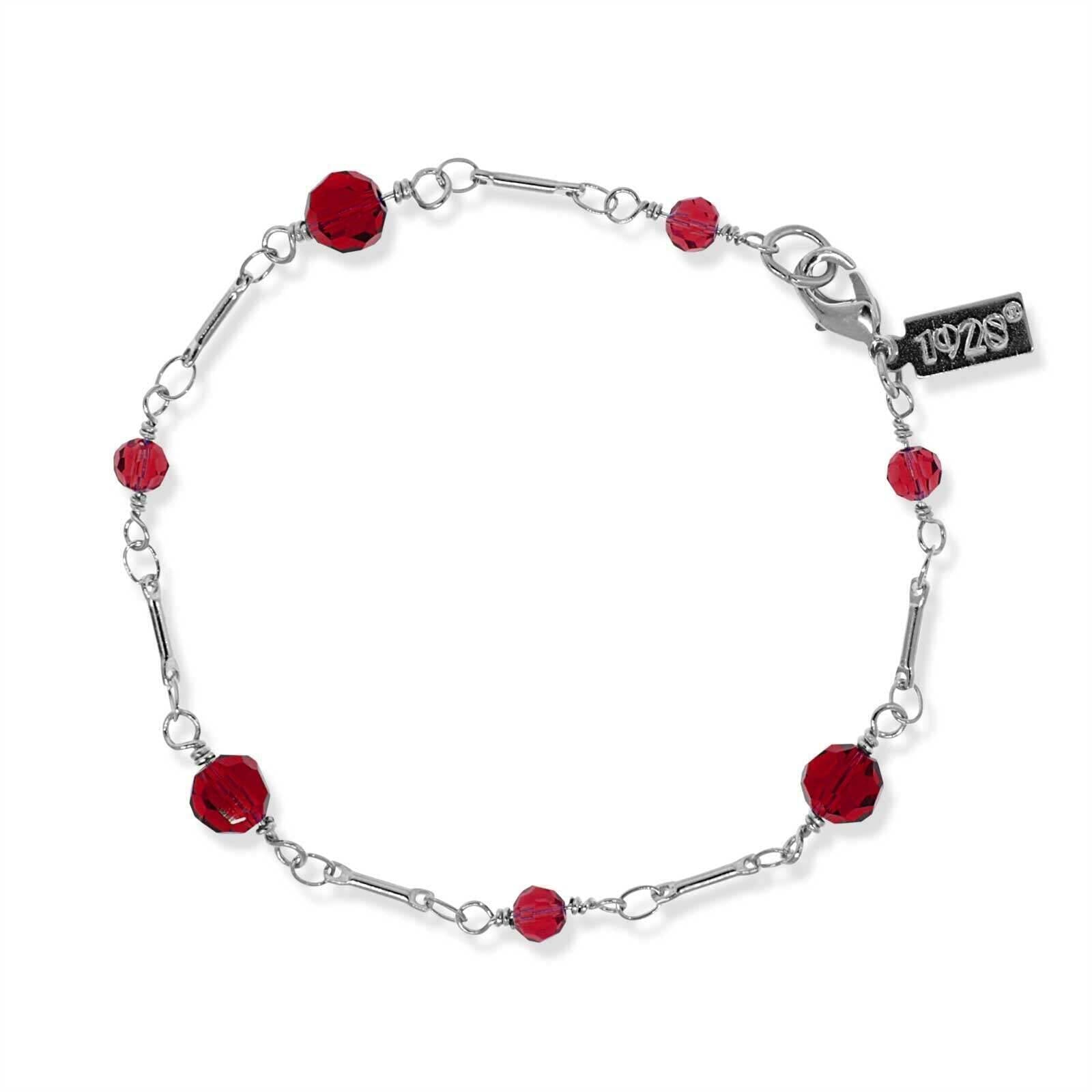 1928 Vintage Beaded Chain Bracelet for Women - Elegant 7-Inch Adjustable Bracelet for Party, Wedding & Everyday Wear