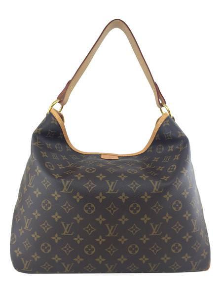 Authentic Louis Vuitton Monogram Canvas Delightful MM Hobo Bag - Luxury Designer Handbag for Women, Perfect for Work, Travel & Everyday Use