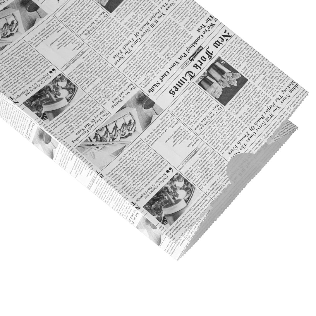 Eco-Friendly Newsprint Paper Bags - 8 lb, 6 x 4 x 11.75 Inches, 100 Count Box - Perfect for Retail Packaging, Grocery Shopping & Gift Wrapping