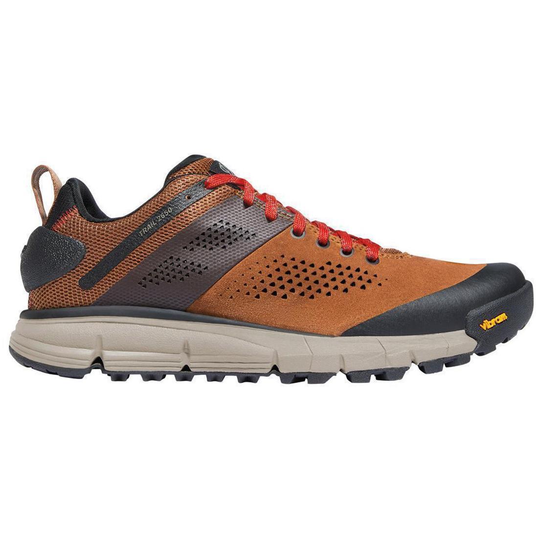 Trail 2650 Women's Hiking Shoes - Comfortable Outdoor Walking Shoes in Brown/Red for Hiking, Camping & Trail Running