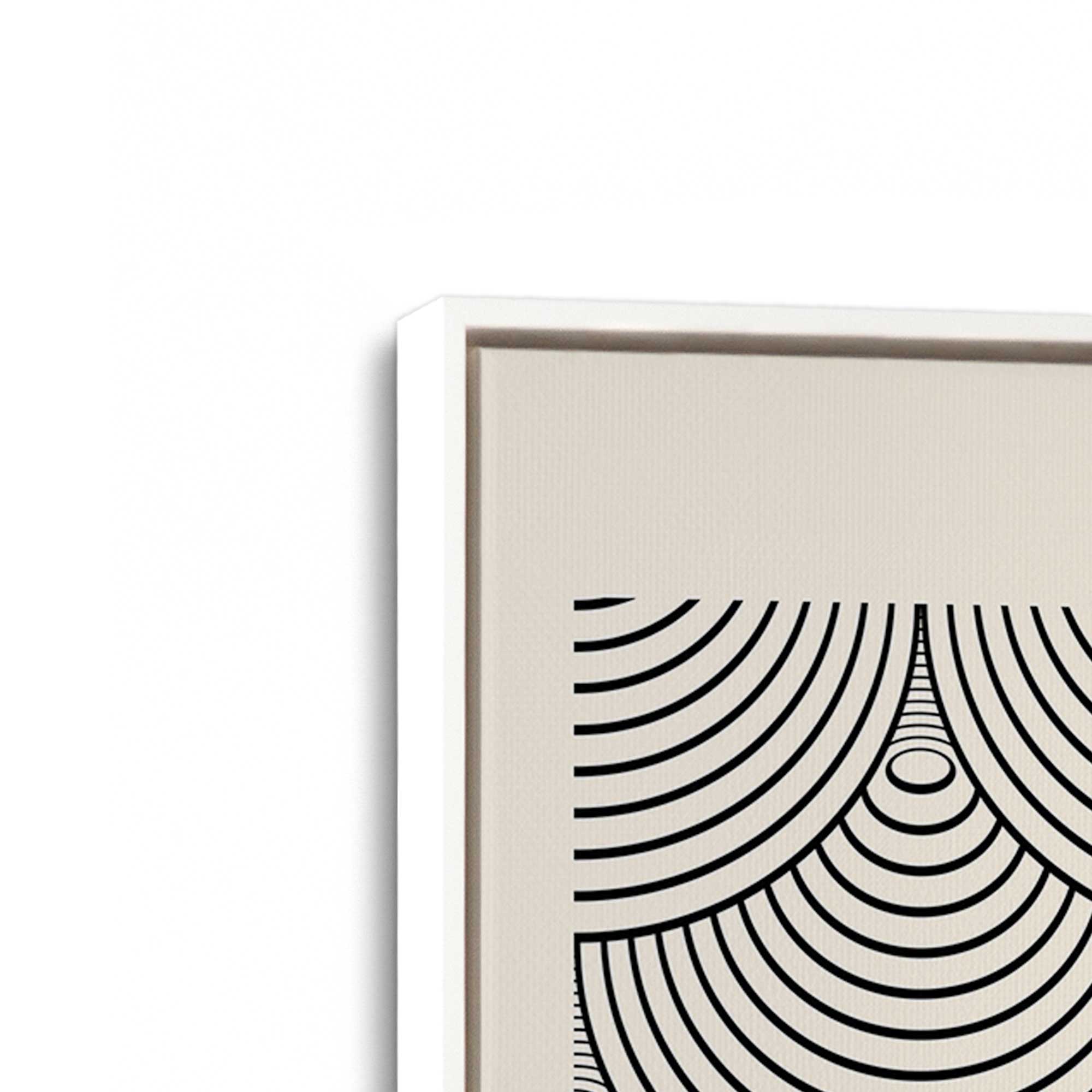 Bauhaus Arches Canvas Print - Modern Abstract Wall Art for Living Room, Bedroom & Office Decor