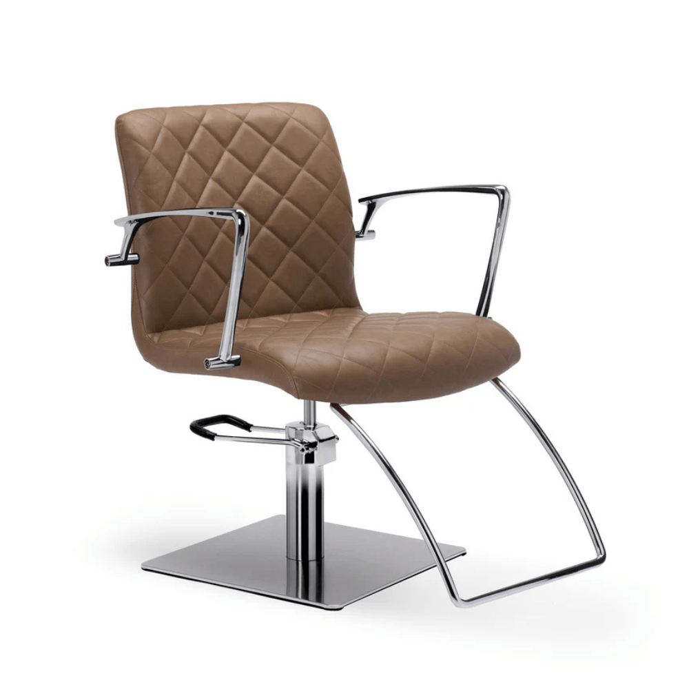 Lanvain SARA Styling Chair 259 - Professional Salon Chair for Hairdressers & Barbers - Adjustable Hydraulic Stylist Chair with Swivel Base - Perfect for Salons, Barber Shops & Home Use
