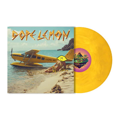 Dope Lemon - Golden Wolf Gold Marble Vinyl LP Record | Limited Edition Music Album for Collectors | Perfect for Vinyl Enthusiasts & Home Decor