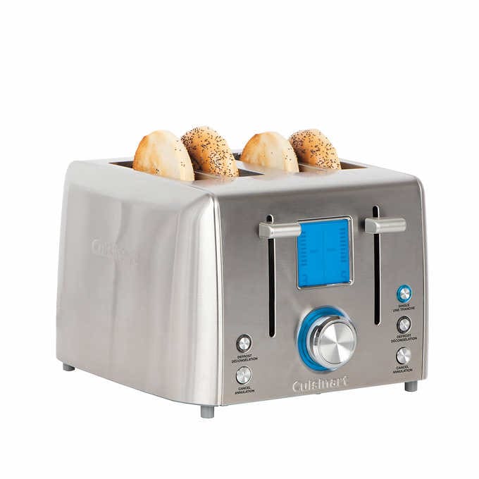 Cuisinart RBT 1380 4-Slice Toaster with Precision Settings - Certified Refurbished with Warranty - Perfect for Breakfast, Brunch & Small Kitchens