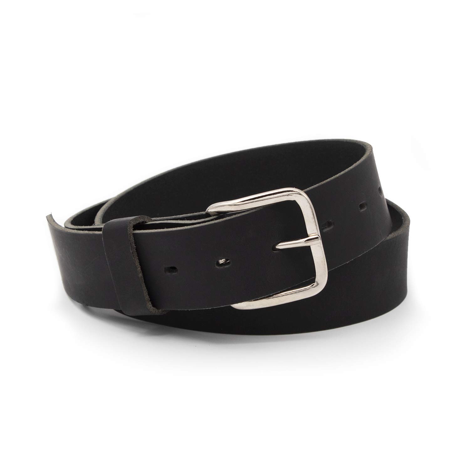 Journeyman Full Grain Leather Belt for Men | Handcrafted in USA | Durable & Stylish Men's Leather Belt | Perfect for Casual, Business & Formal Wear