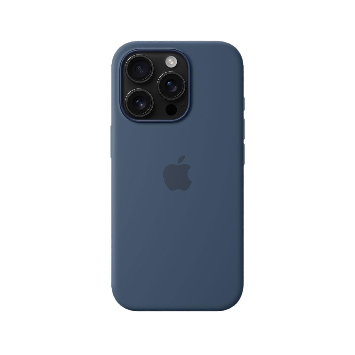 Apple iPhone 16 Pro Silicone Case with MagSafe & Camera Control - Premium Protective Cover for iPhone 16 Pro - Shockproof & Scratch-Resistant - Perfect for Work, Travel & Everyday Use - Denim Blue