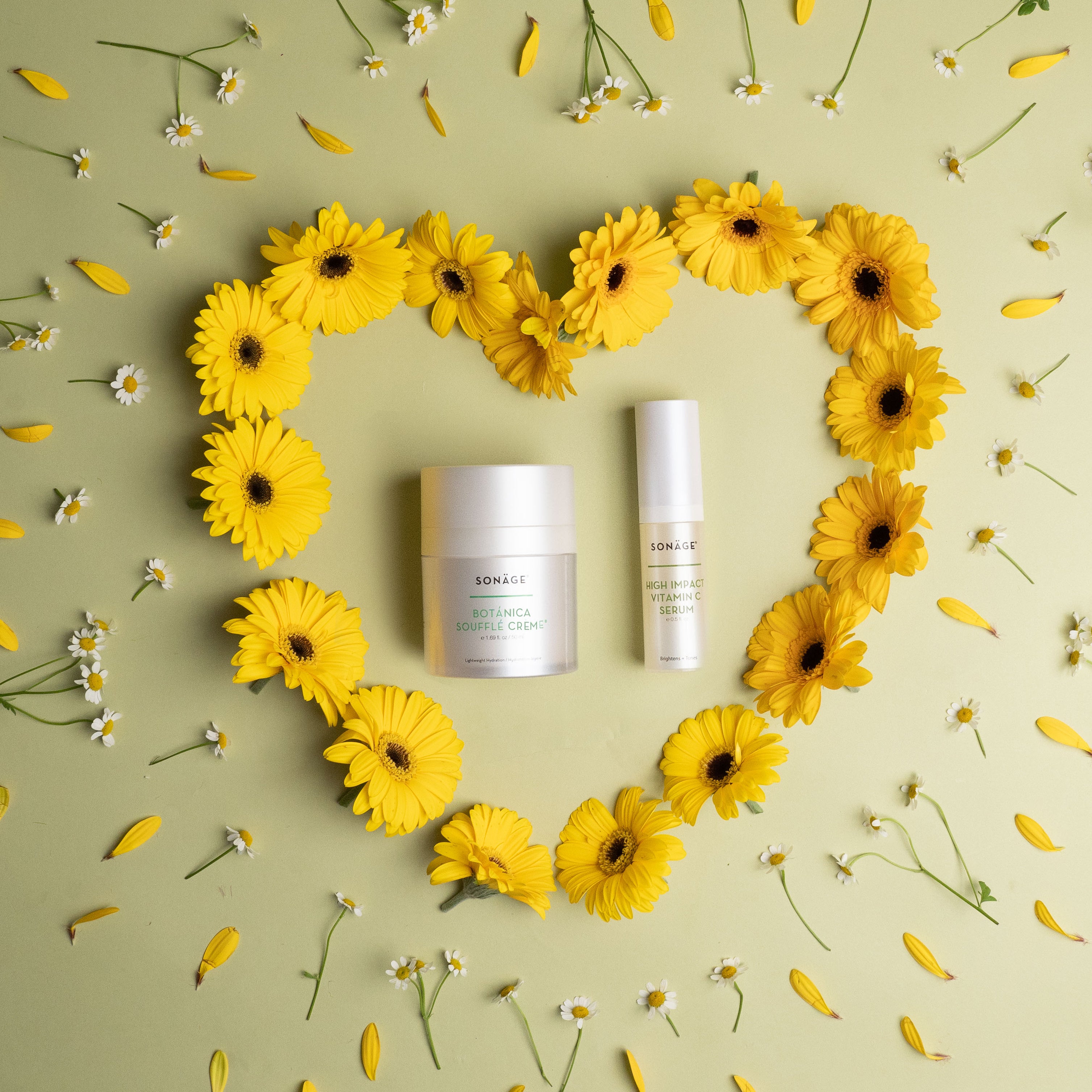 Best Skin Tone Correcting Duo for Even Complexion - Brightening & Hydrating Face Serum & Cream Set - Perfect for Daily Skincare & Makeup Prep
