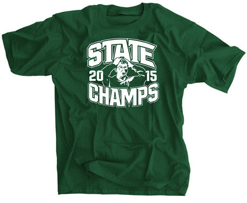 Michigan State Football Champions Fan T-Shirt - Celebrate Victory in Style for Game Day & Tailgating