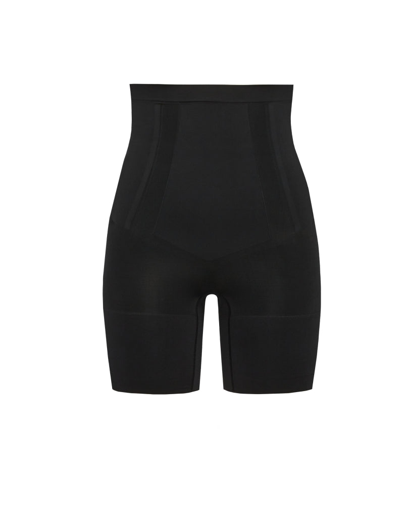 SPANX Sculpt™ OnCore High Waisted Mid Thigh Shorts - Shapewear for Women, Tummy Control & Thigh Slimming - Perfect for Dresses, Skirts & Everyday Wear