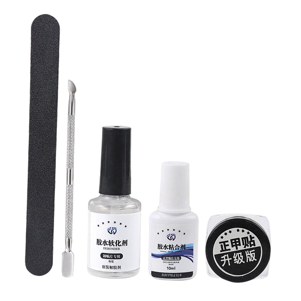 Professional Ingrown Toenail Correction Kit - Salon-Grade Nail Care Tools for Pain Relief & Treatment - Perfect for Home Pedicures & Toenail Maintenance