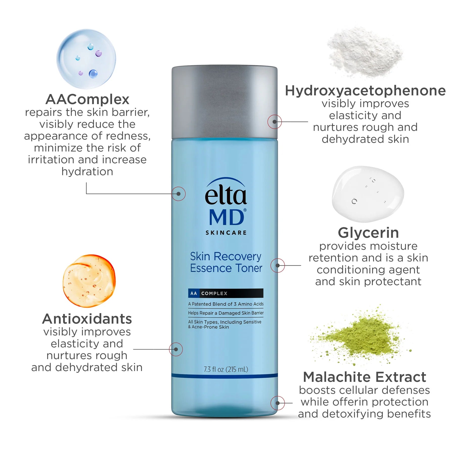 EltaMD Skin Recovery Essence Toner - Hydrating Facial Toner for Sensitive Skin | Alcohol-Free, Soothing & Moisturizing | Perfect for Daily Skincare Routine & Post-Cleansing