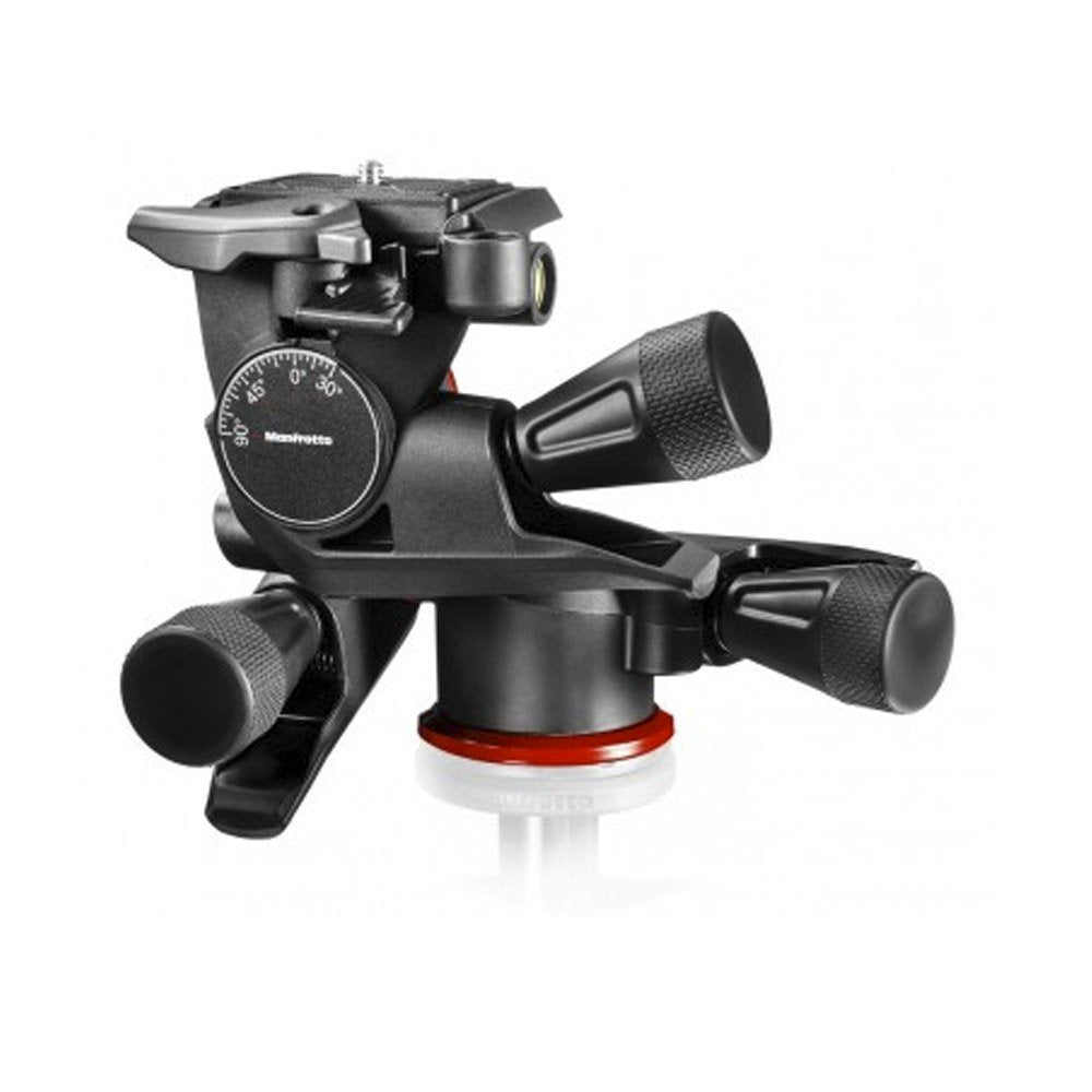 Manfrotto MHXPRO 2-Way Pan and Tilt Tripod Head with 200PL-14 Quick Release Plate - Professional Camera Support for Photography & Videography - Perfect for DSLR, Mirrorless Cameras, and Video Shooting