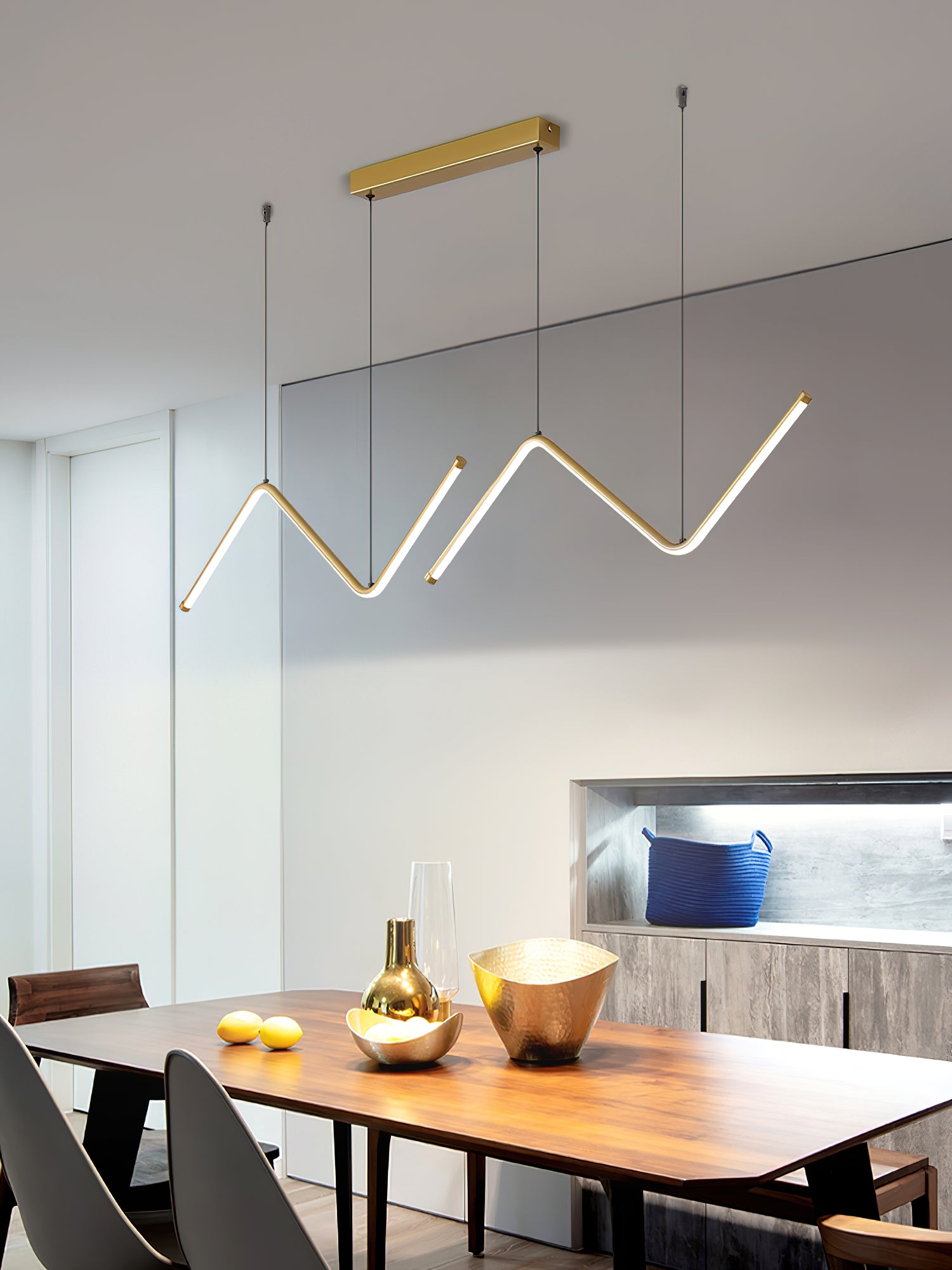 Modern Silicone Pendant Lamp - Dimmable LED Hanging Light for Kitchen, Dining Room, Bedroom & Living Room Decor