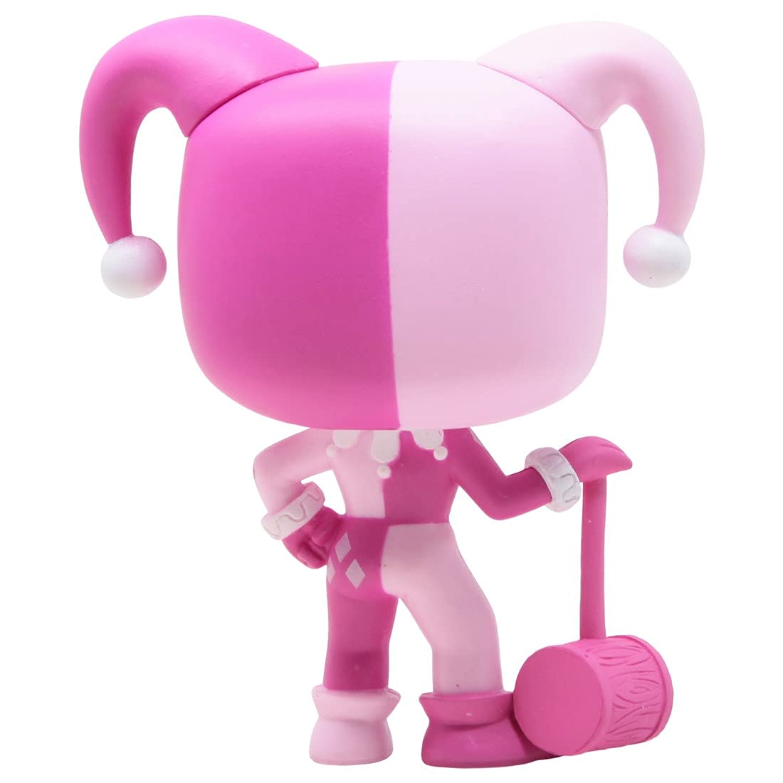 Harley Quinn Funko Pop! Vinyl Figure - Breast Cancer Awareness Edition (3.75 Inch) with Pop Protector Case | Collectible DC Comics Character Doll | Perfect for Display, Gifts & Comic Conventions