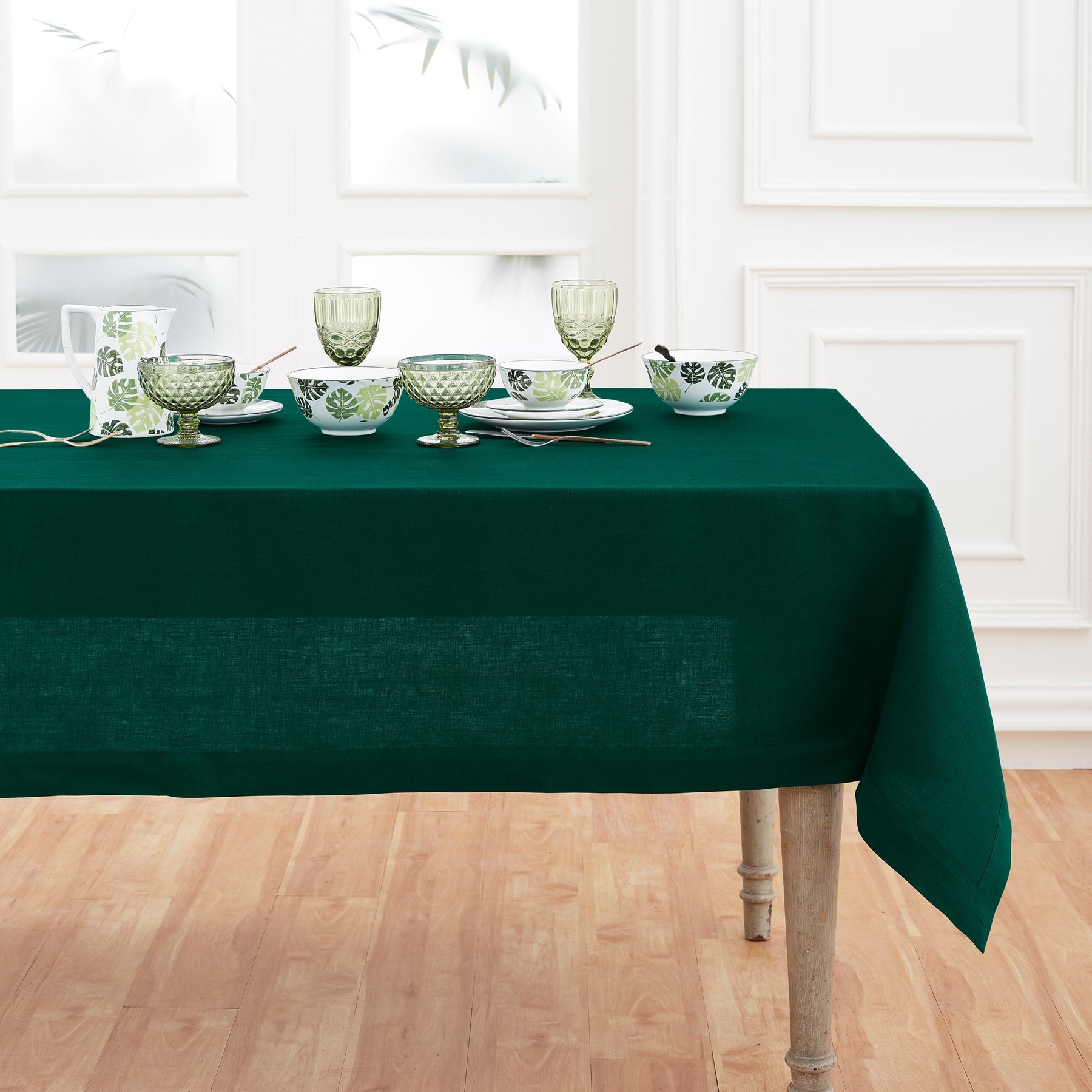 Premium Extra Large Fete Tablecloth - Waterproof & Stain-Resistant for Outdoor Parties, Weddings, and Events