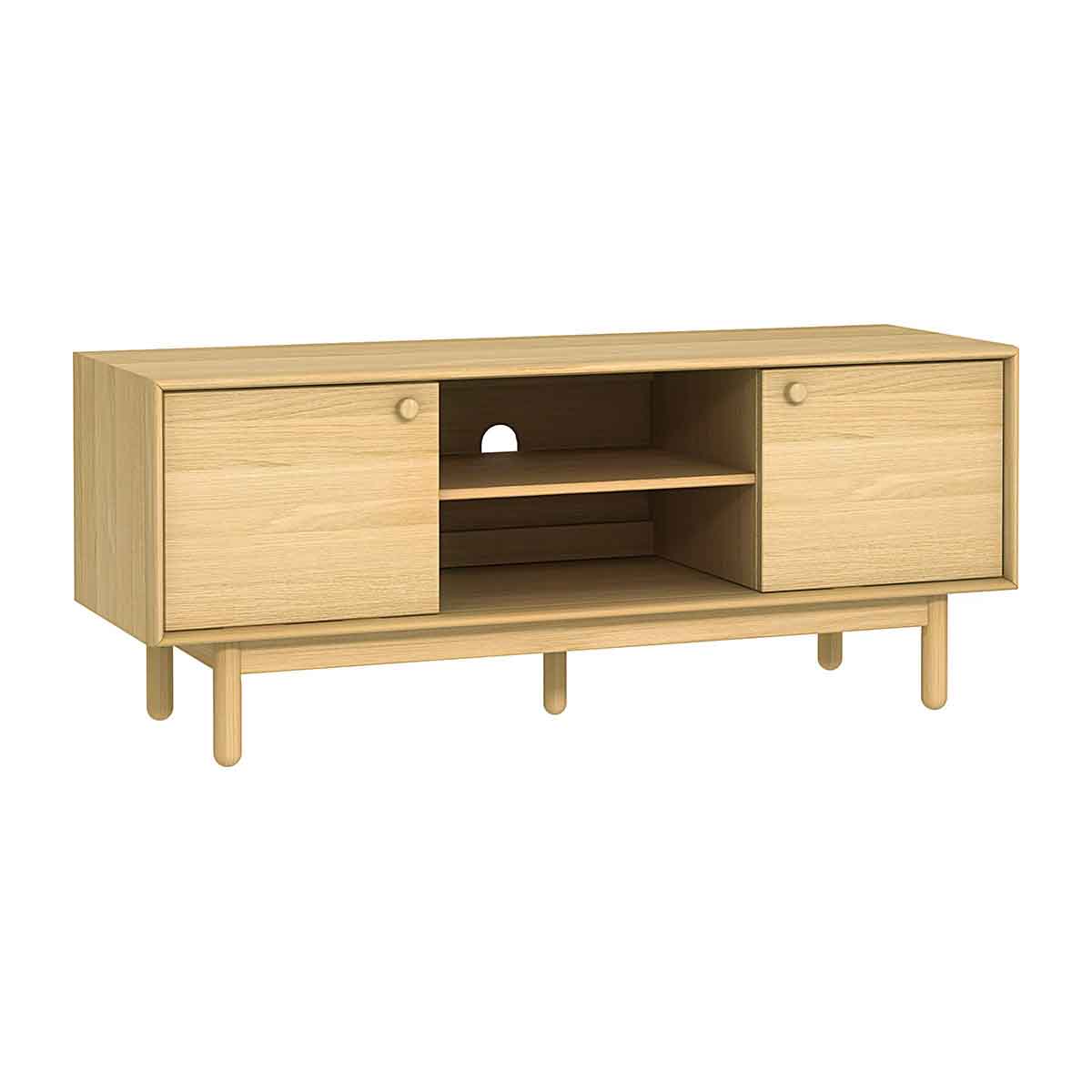 Koto Small Entertainment Unit - Modern TV Stand with Storage for Living Room, Bedroom & Home Theater
